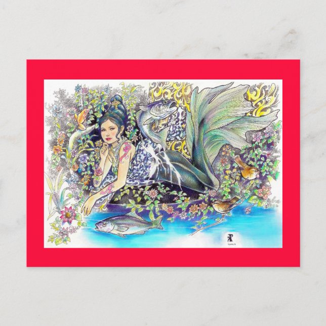 my tropical fantasia postcard (Front)