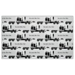 My Trucking Company Novelty Print Fabric