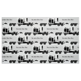 My Trucking Company Novelty Print Fabric