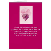 MY TRUE LOVE. (Front)