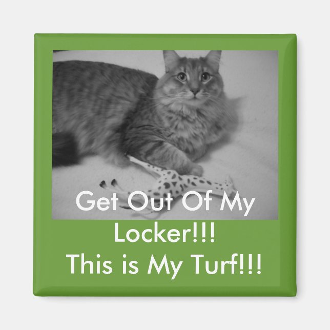 My Turf Locker magnet (Front)