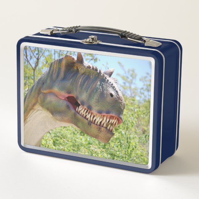 My Tyrannosaurs Rex T-Rex Metal Lunch Box (Front)