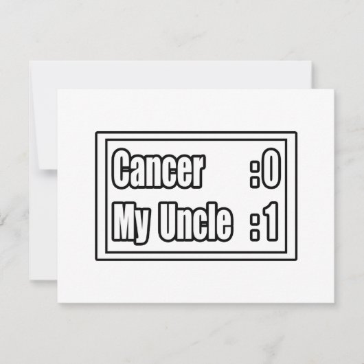 My Uncle Beat Cancer (Scoreboard) (Front)