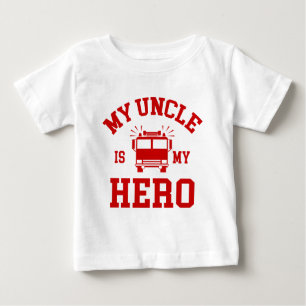 My Uncle Is My Hero Baby T-Shirt