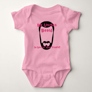 My Uncles Beard Baby Bodysuit