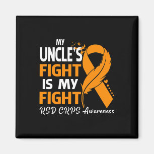 My Uncle's Fight Is My Fight Rsd Crps Awareness Fe Magnet