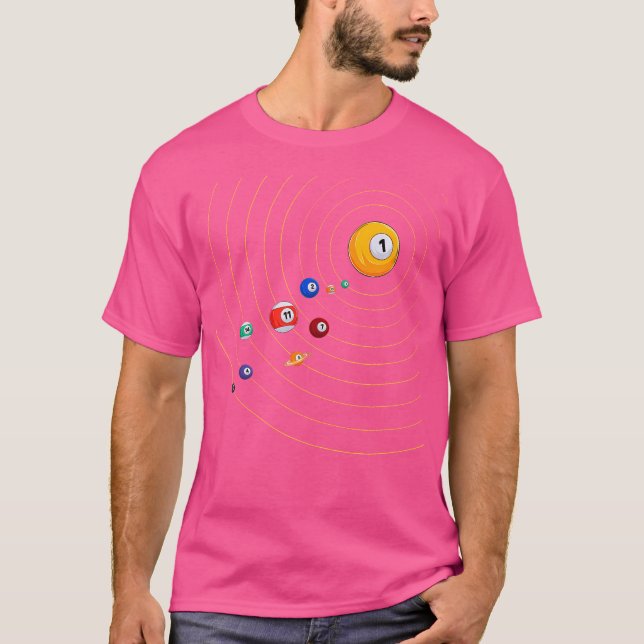 My Universe Pool Billiard T-Shirt (Front)
