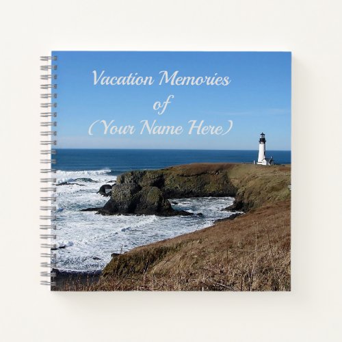 My Vacation Memories Notebook