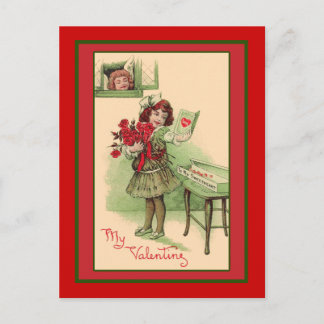 My Valentine Cute Vintage Art Cards and Postcards