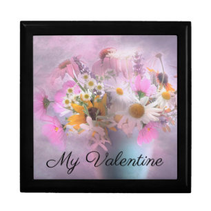My Valentine Flowers Gift Box
