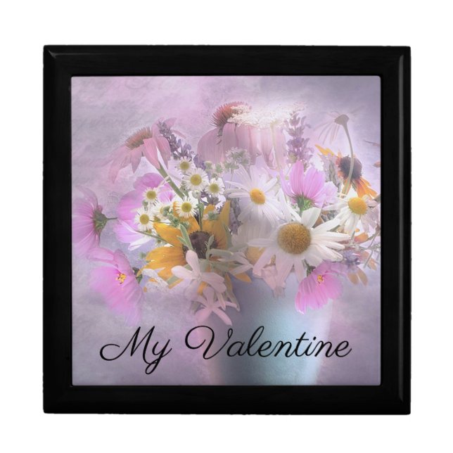 My Valentine Flowers Gift Box (Front)