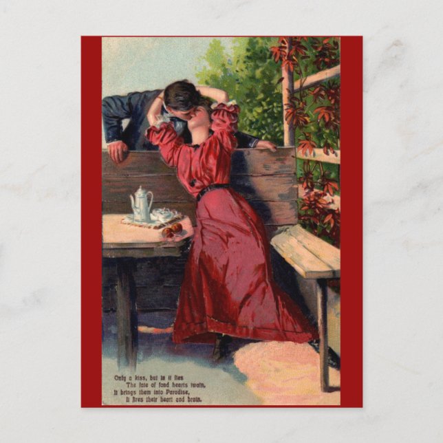 My Valentine Holiday Postcard (Front)