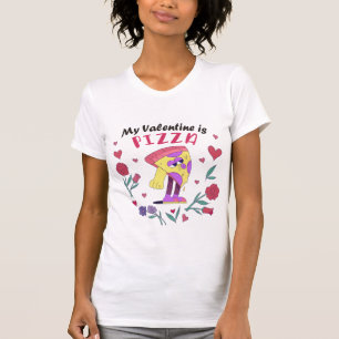 My Valentine is Pizza Invitation T-Shirt