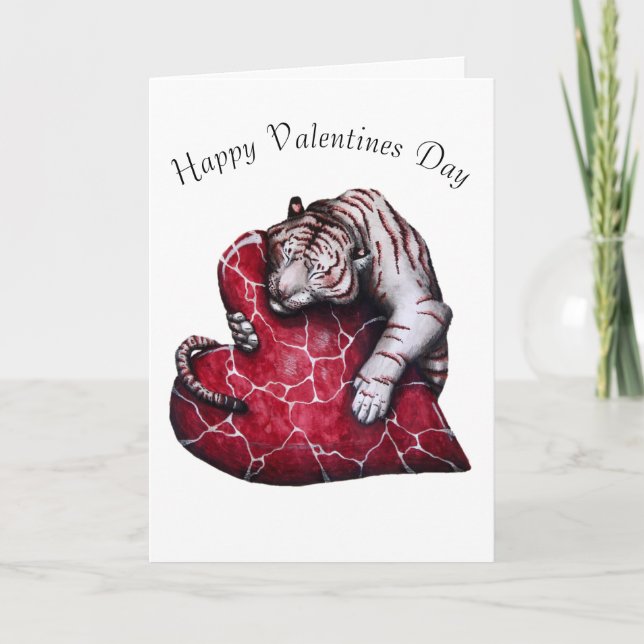 My Valentine Letterpress Thank You Card (Front)