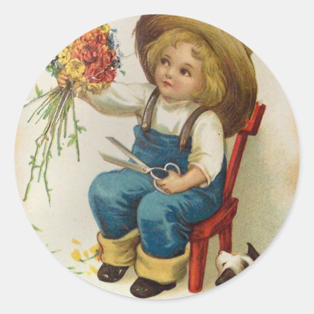 My Valentine Think Of Me Stickers (Front)