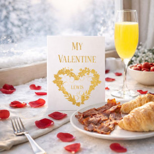 My Valentines Day Sweetheart Foil Card