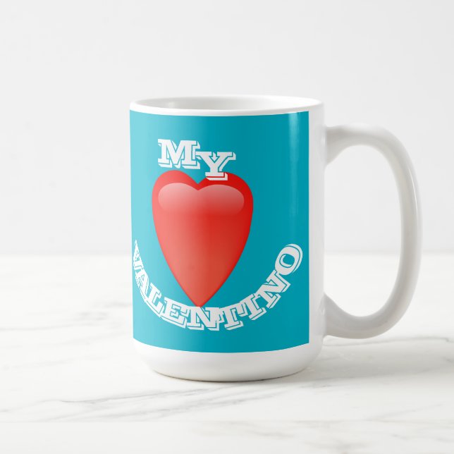 My Valentino Coffee Mug (Right)