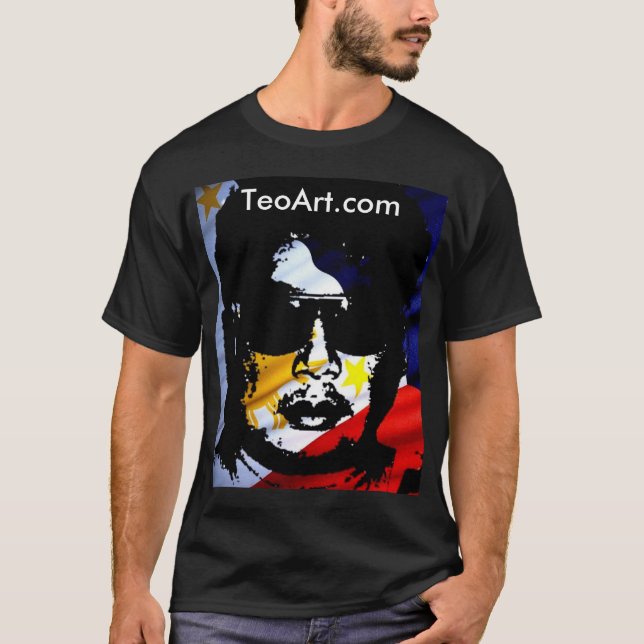 My very own image TEO ALFONSO Filipino American T-Shirt (Front)