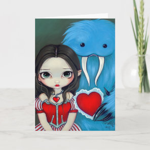 "My Very Strange Valentine" Greeting Card