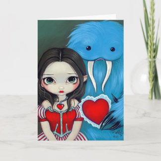 "My Very Strange Valentine" Greeting Card