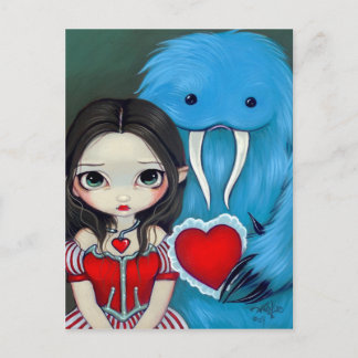 "My Very Strange Valentine" Postcard