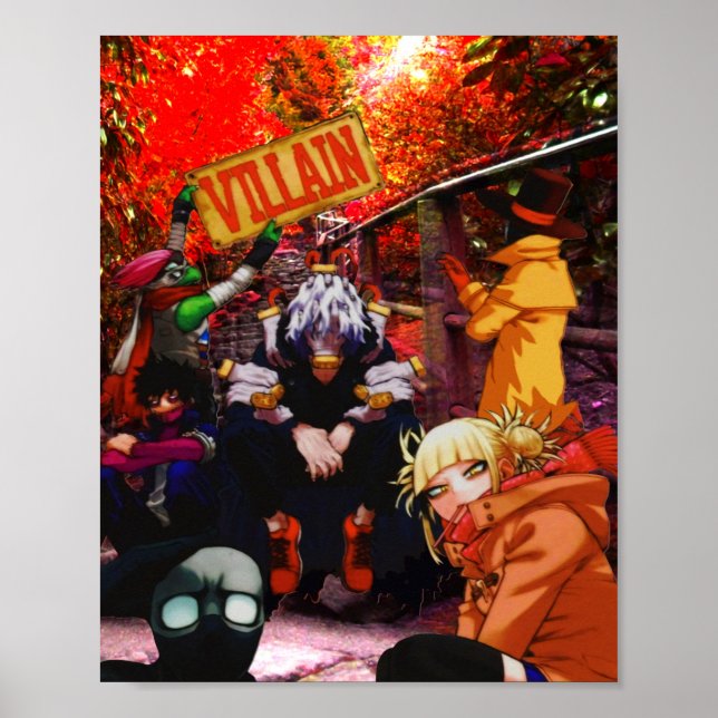 My Villain Academia  Poster (Front)