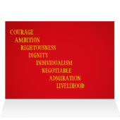 My Virtues Cardinal Card (Inside Horizontal (Top))