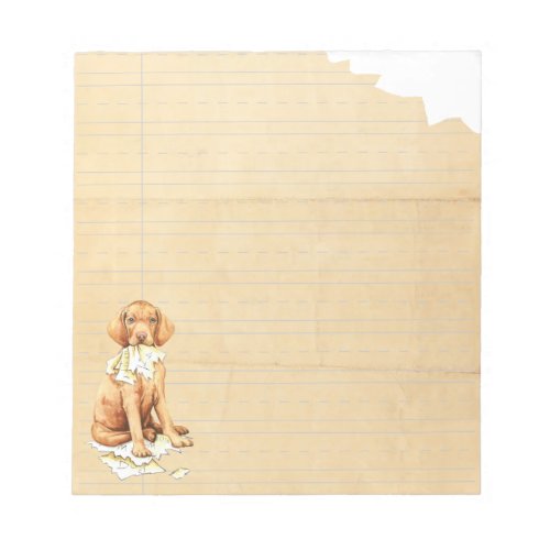 My Vizsla Ate my Homework Notepad