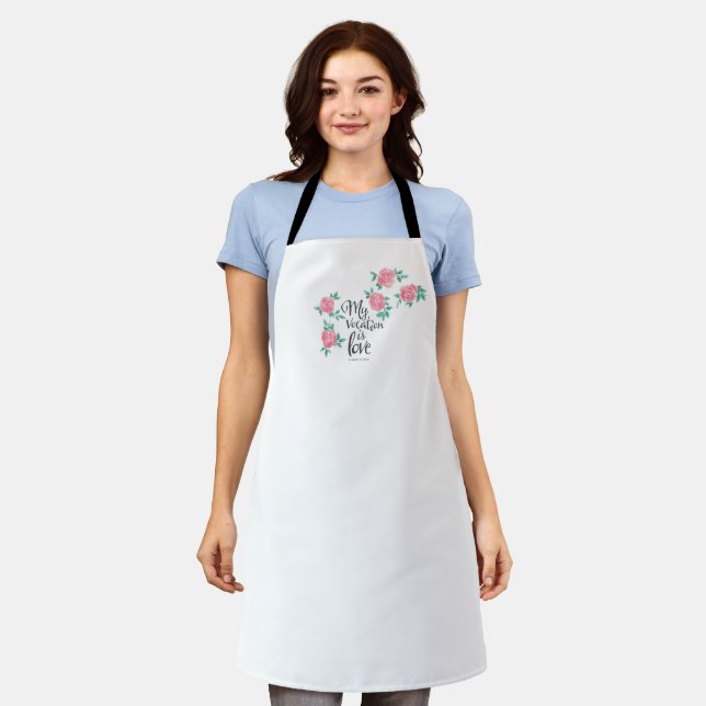 My Vocation is Love Apron (Worn)