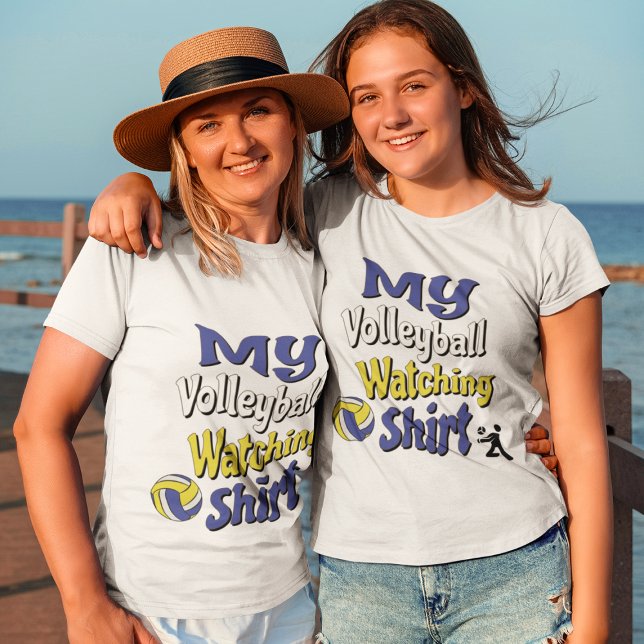 My Volleyball Watching Shirt (Creator Uploaded)