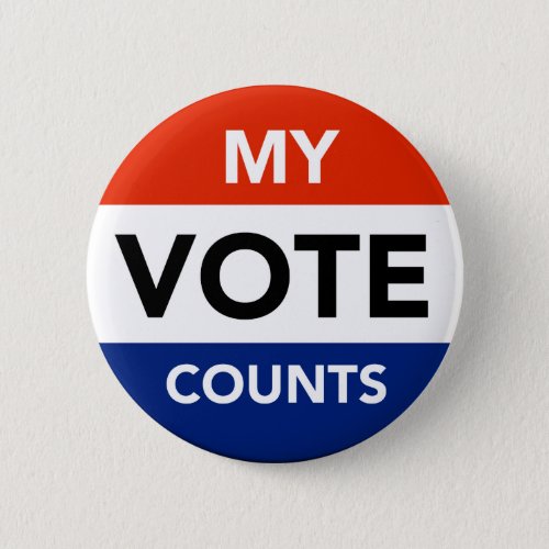 My Vote Counts Button