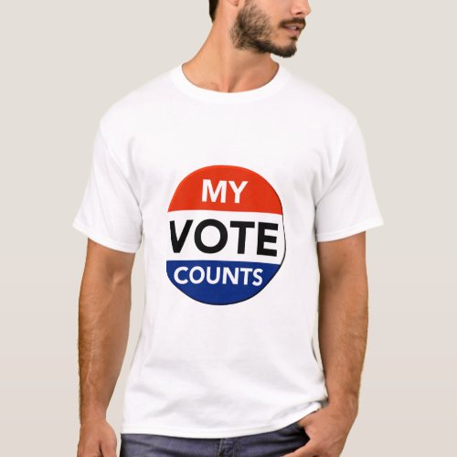 My Vote Counts T_Shirt