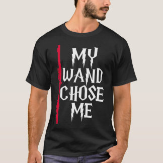 My Wand Chose Me Flute Funny Flute Player Flutist T-Shirt