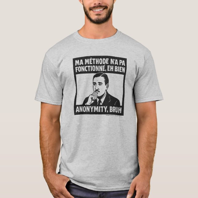 My Way Didn't Work - French - Men's Basic T-Shirt (Front)