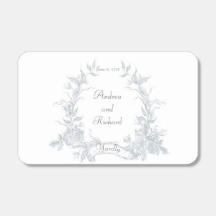My Wedding Garden Favor Matchboxes