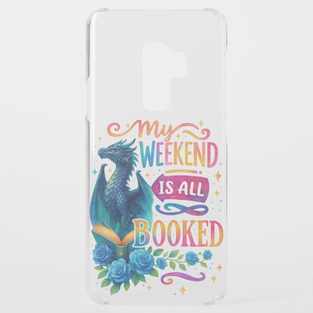 My Weekend Is All Booked  Uncommon Samsung Galaxy Case (Back)