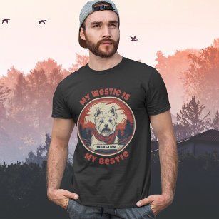 My Westie is My Bestie Cute West Highland Terrier T-Shirt