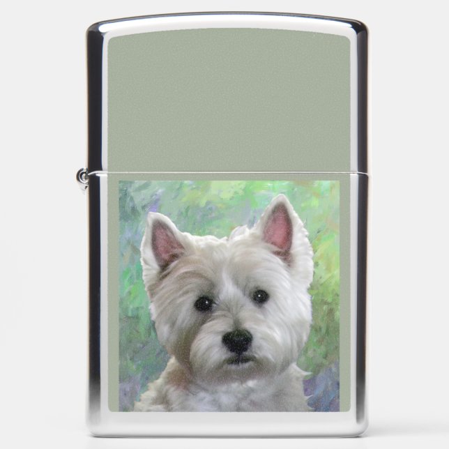 MY WESTIE ZIPPO LIGHTER (Front)