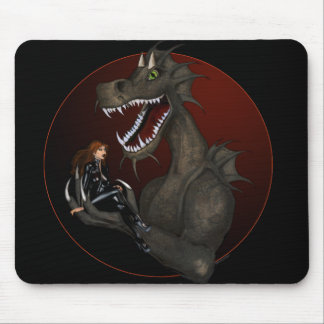My What Big Teeth You Have! Mouse Pad