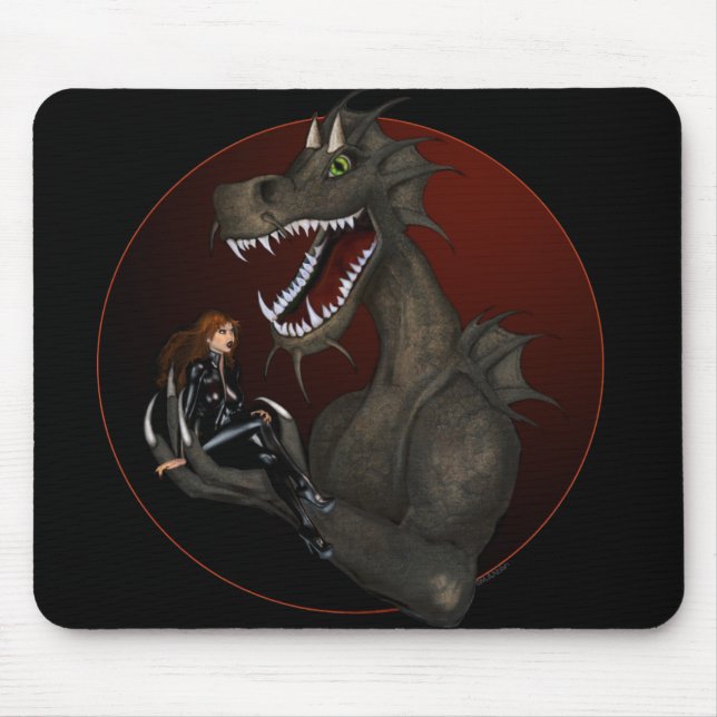 My What Big Teeth You Have! Mouse Pad (Front)