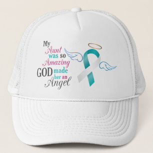 My Wife an Angel – Cervical Cancer Trucker Hat