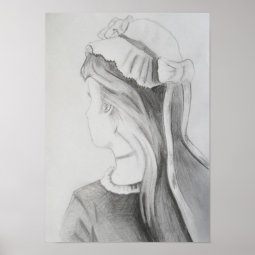 My Wife and My Mother-in-Law Optical Illusion Poster | Zazzle