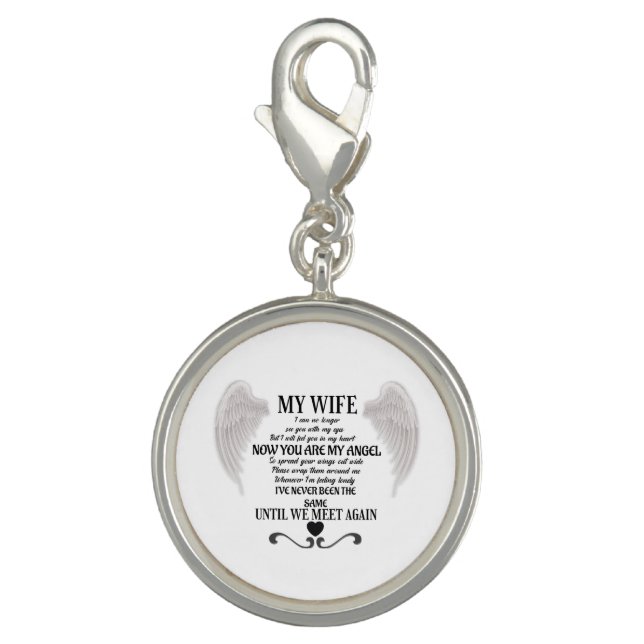 My Wife Angel  Charm (Front)