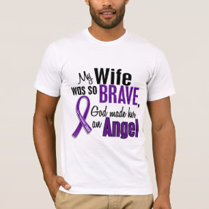 My Wife Is An Angel Pancreatic Cancer T-Shirt