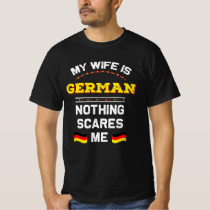 My Wife is German Alemania Republic Germany Roots T-Shirt