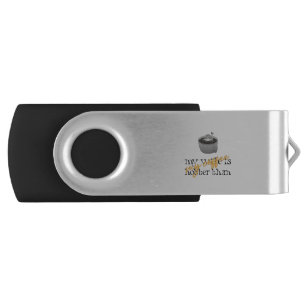 My Wife Is Hotter Than My Coffee Flash Drive