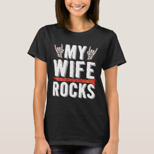 My Wife Rocks Fluting & Flute 2 T-Shirt