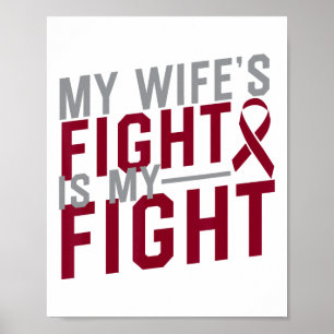 My Wife's Fight Is My Fight Sickle Cell Anemia Awa Poster