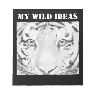 My Wild Ideas - Tiger Eyes Notepad