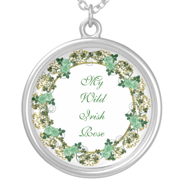My wild Irish Rose Necklace (Front)